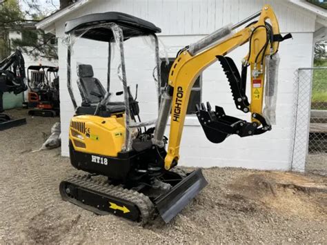 hightop h18 mini excavator|high top mini excavator.